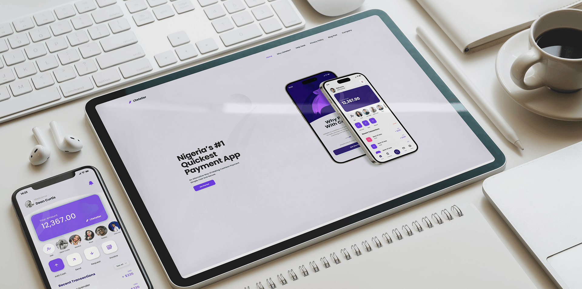 Liteteller Pay project frame